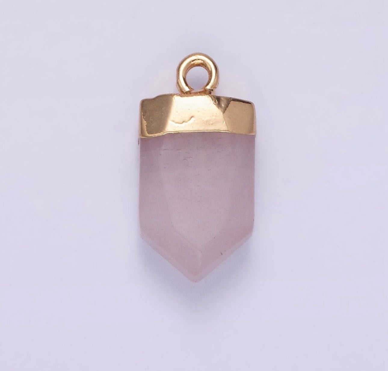 Rose Quartz Stone Charm