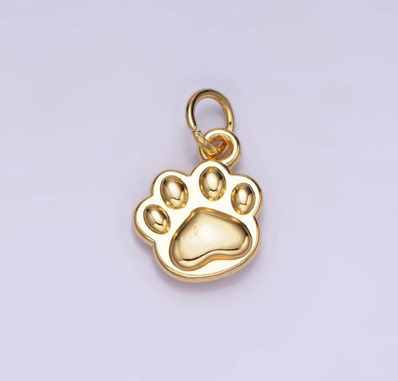 Dog Paw Print Charm