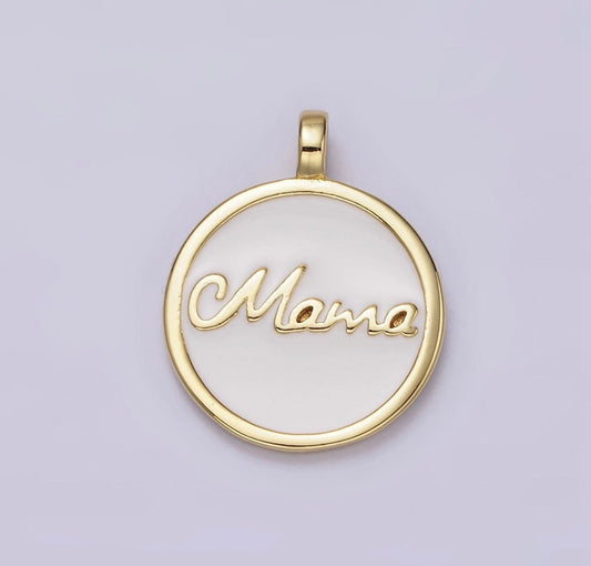 Enamel Mama Charm