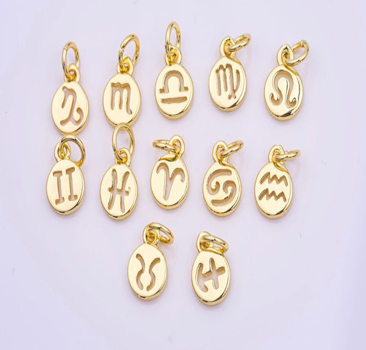 Zodiac Sign Charms